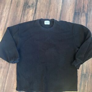 Aritzia Black Long Sleeve Top